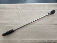 Snap On 12 Drive Dual Soft Grip Long Handle Flex-head Quick-release Ratchet Snap On 12 Drive Dual Soft Grip Long Handle Flex-head Quick-release Ratchet