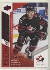2020 Team Canada Juniors Program of Excellence Exclusives /165 Aidan Dudas z6b