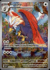 Braviary Holo Illustration Rare SV08: Surging Sparks 214/191 NM on eBay