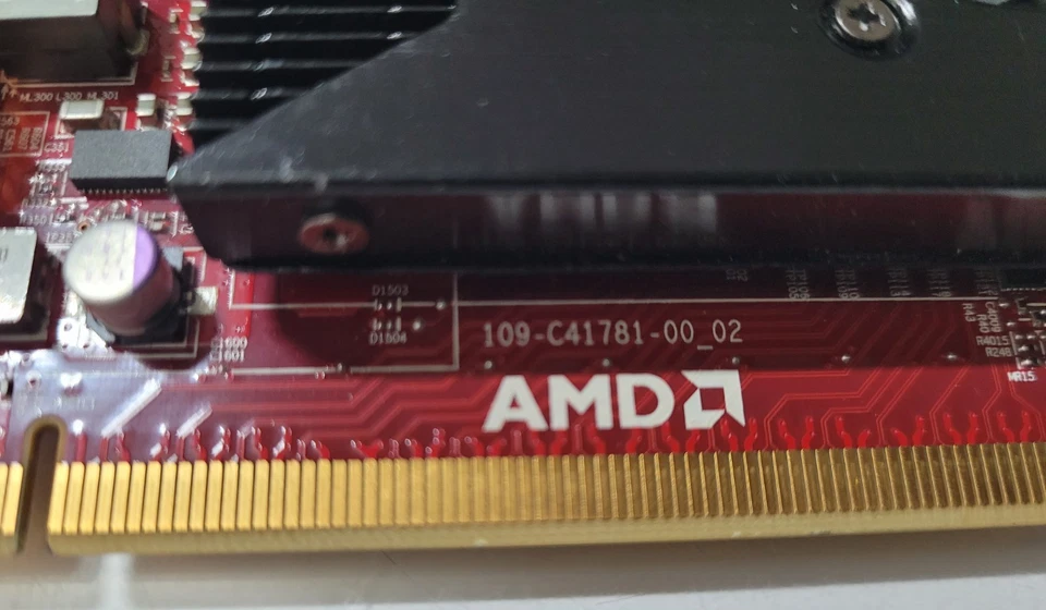 AMD FirePro W5000 2GB GDDR5 PCIe x16 2xDisplayPort DVI Graphics Video Card - Image 2 of 4