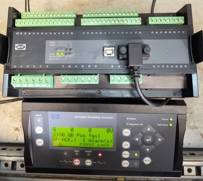 DEIF GPC-3 + LCD Display