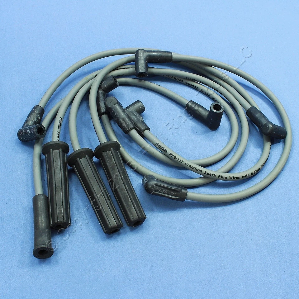 Cables de encendido de bujía Autolite 86061 para Pontiac Sunbird 1986 1,8 L 5 cables Foto 2 de 4