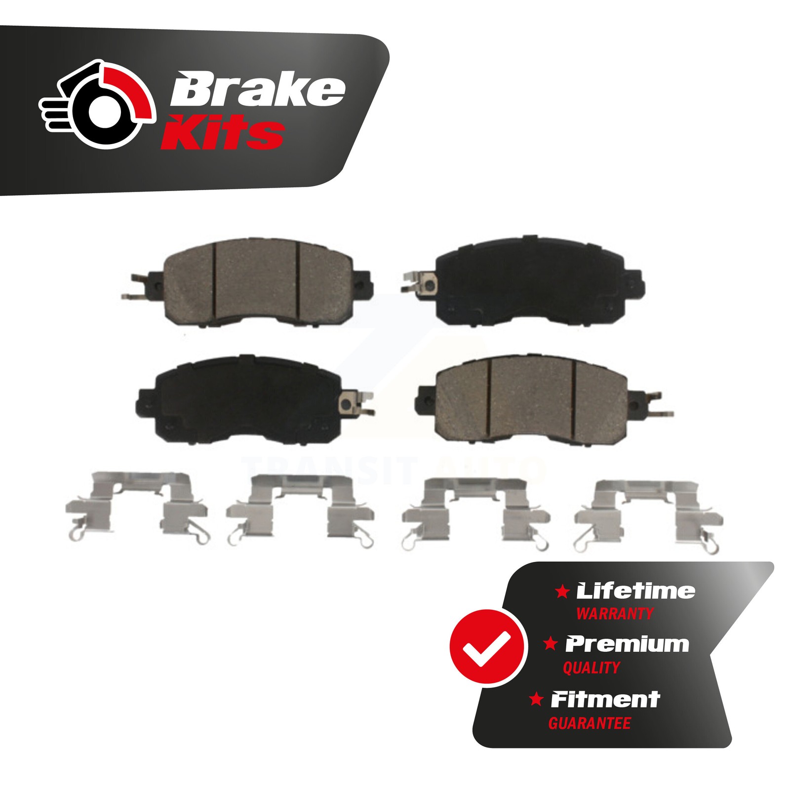 Front Ceramic Brake Pads For 2013-2024 Nissan Altima 2014-2017 LEAF Sedan