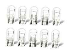 7443 Brake Light Bulbs, T20 W21/5W, 10 Pack 7443 Clear