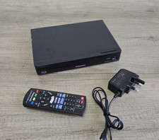 Panasonic DMP-BDT167 Blu-ray Player Black 1080p Full HD With Remote Working 