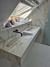 Pre-order Sink made of porcelan tiles