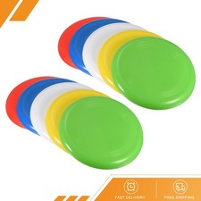 10Pack 9" Flying Disc Outdoor Playing Training Colorful Flying Disk Set