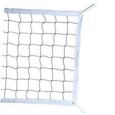 Professional Volleyball Net Outdoor with Aircraft Steel Cable, Heavy Duty 