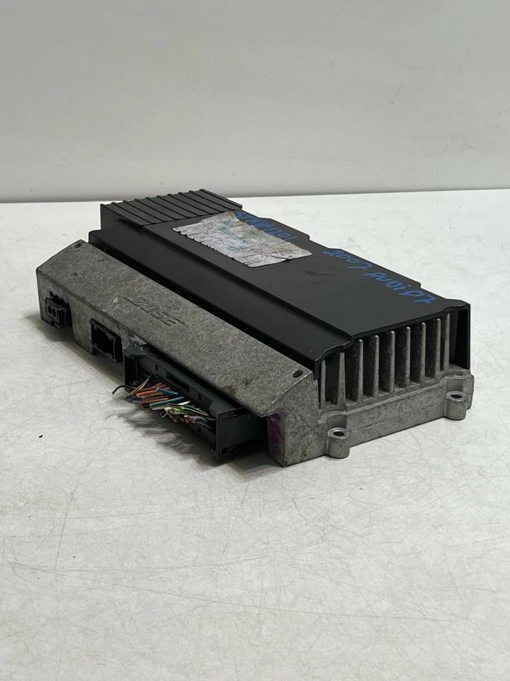 Amplificador de audio radio Audi Q7 Bose 2007 2008 2009 pieza # 4F0035223A fabricante de equipos originales Foto 3 de 4