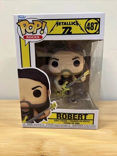 Funko POP! Rocks Metallica Robert (72 Seasons) Vinyl Figure #487