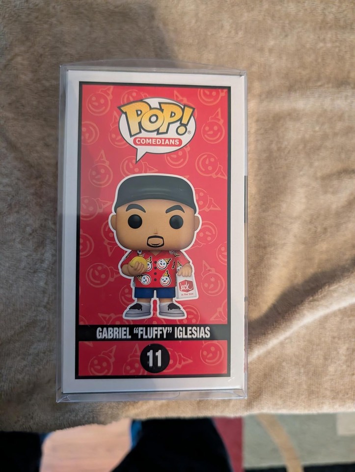 Funko Pop! Comedians Gabriel Fluffy Iglesias 02 Exclusivo Original - Moça do Pop - Funko Pop é aqui