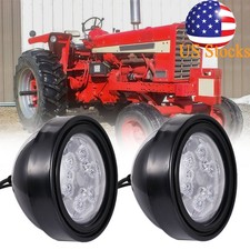 Led Fender Light Round Sealed Cab Light Tractor Rear Mount For Various Tractors
