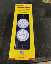 Foxbodt Mustang A/c Vent Gauge Cluster 2 5/8