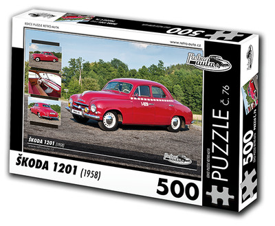 Puzzle Nr. 76 - ŠKODA 1201 (1958) 500 Teile