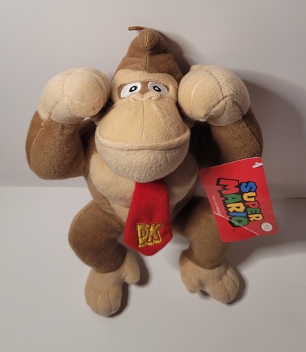 New Super Mario Donkey Kong Plush Doll 8" Brand New with Tags