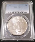 1925 Peace Dollar PCGS MS64