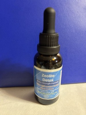 Zeolite Detox Liquid Extra Strength Ultra Micronized Zeolite Clove Extract 30ml