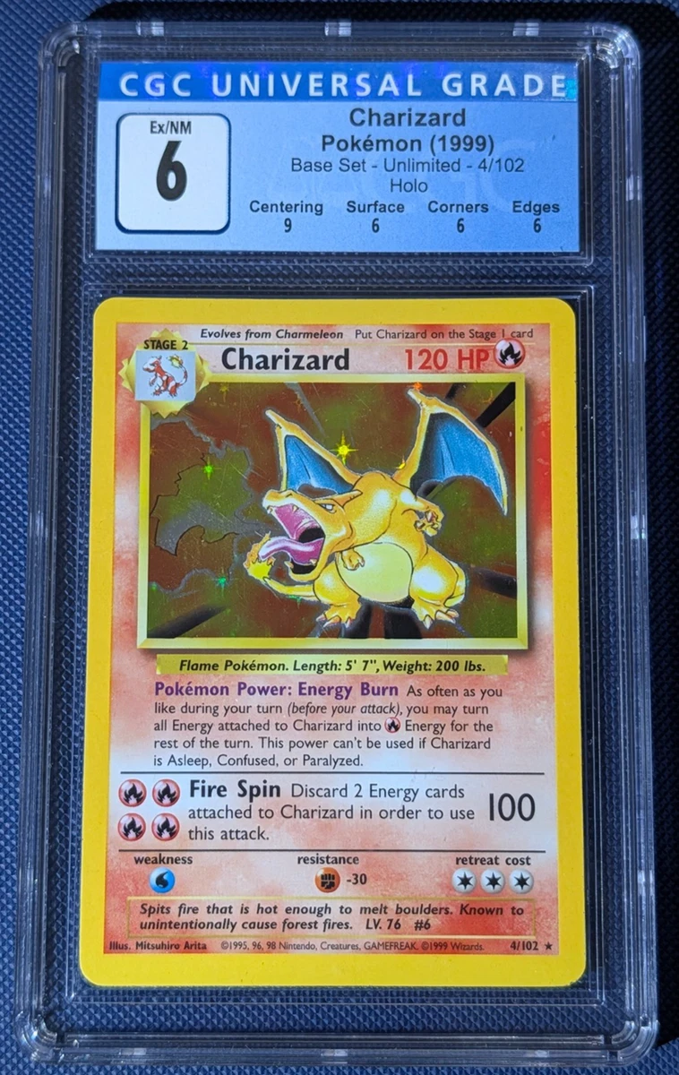 Pokémon TCG Grade 6 Charizard Individual Collectible Card Game