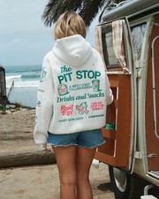 DANDY + STARBUCKS Pit Stop Hoodie in Heather ...