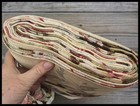 Vintage Art Deco Floral Fabric, 11 Yards Never Used, Hand Print Buckingham — photo 3