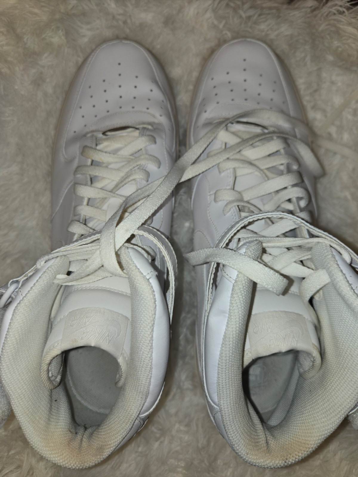 Men white tennis shoes Nike size 17 thumbnail 15