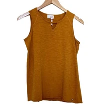 Matilda Jane 435 tank top girl's 14 sleeveless tee shirt rust brown