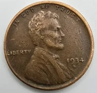 1934 D Lincoln Wheat Cent VF/XF You Grade It EF Copper Penny Type Coin Free Ship