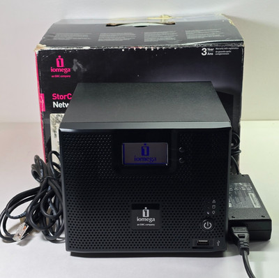 (EXCELLENT) iOmega ix4-200D StorCenter 4-Bay NAS 4x 1TB =4TB HDD(Tested/Working)