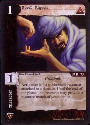 Hocker Taube - Eldritch Edition - Call of Cthulhu CCG