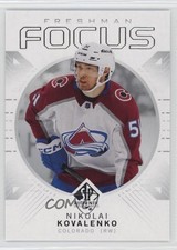 2024-25 SP Authentic Freshman Focus Nikolai Kovalenko #46 1ge0
