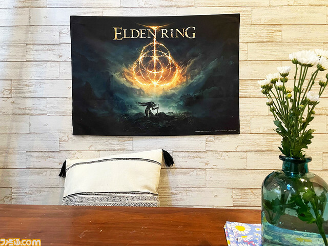 ELDEN RING KADOKAWA 128p mook BOOK with B2 fabric poster A3 poster
