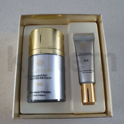 Magis Lene Collagen Choc Extra Gold BB Cream 50ml + 10ml Set Makeup Foundation