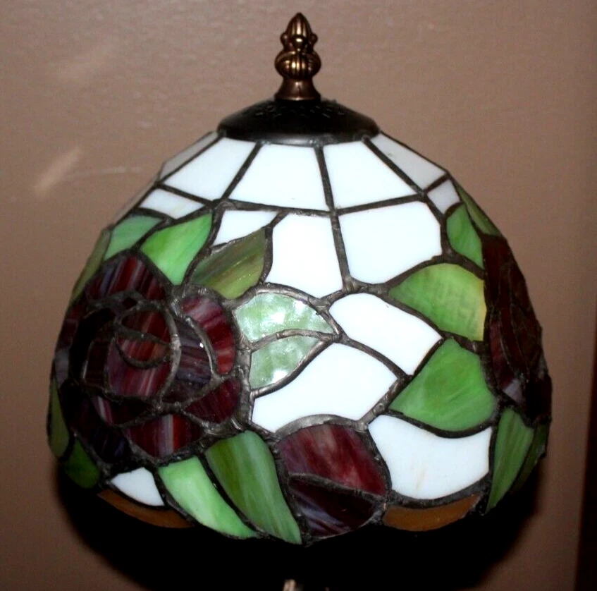 NUEVO EN CAJA: LÁMPARA DE MESA/ACENTO DALE TIFFANY INDIAN ROSE STT16088 Foto 2 de 4