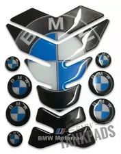 BMW MOTORRAD TANK PAD PROTECTOR MOTORCYCLE UNIVERSAL DECAL 3D with Stickers