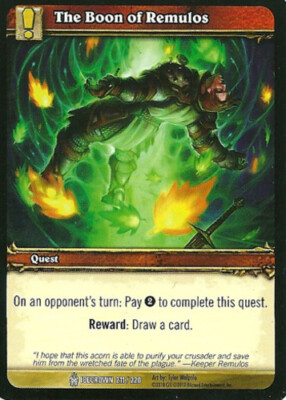 4x  The Boon of Remulos - Foil - Common Near Mint Icecrown
