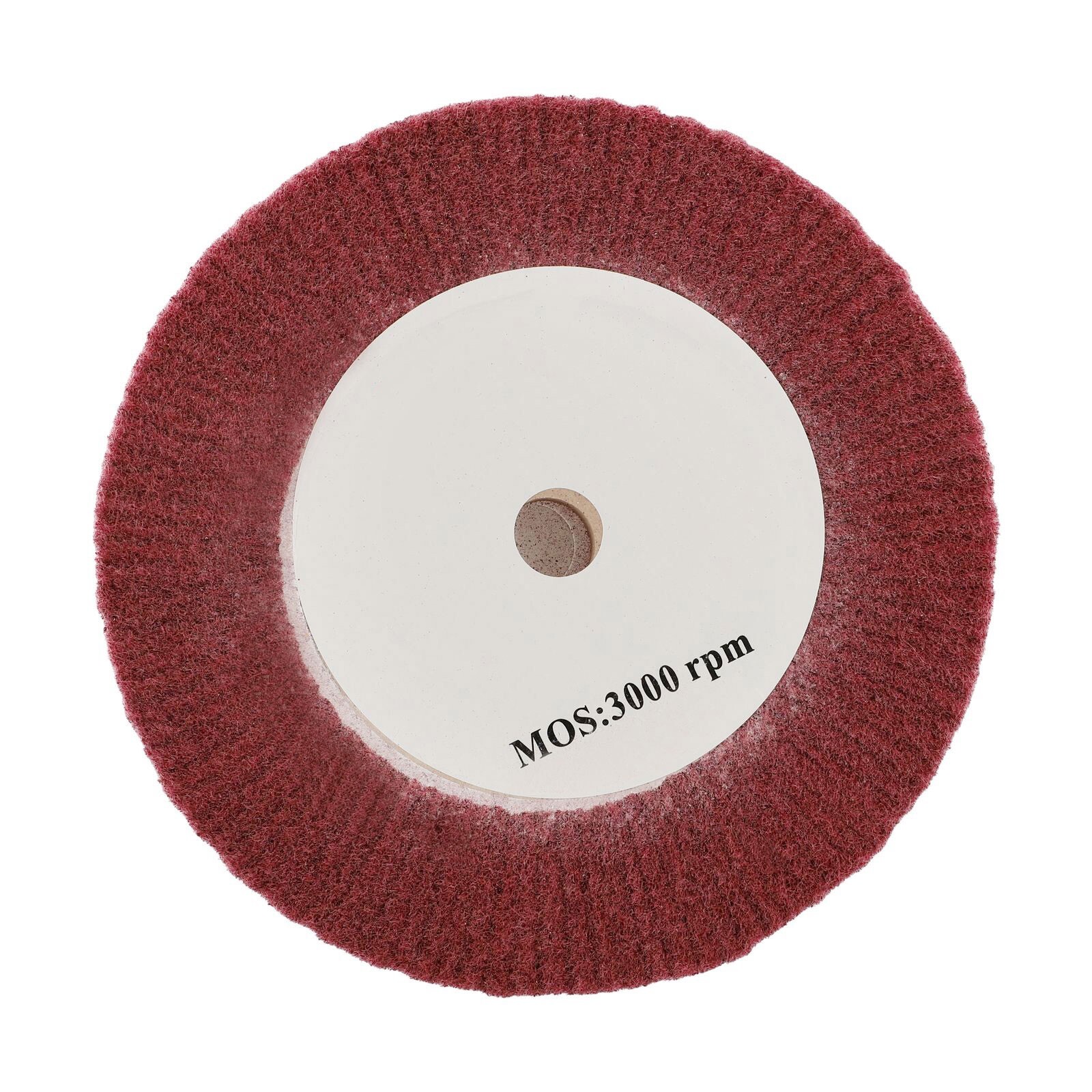 Roue De Polissage Nylon Sourcing Map 150mm | Grain 240, Pour Métaux, Max 3000 Tr/min