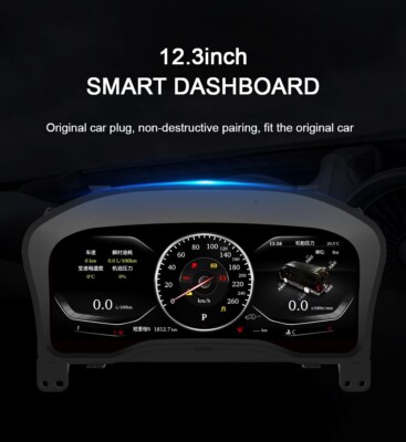 Car Digital Cluster Instrumen Speed Meter Dashboard For Toyota 4Runner 2006-2020