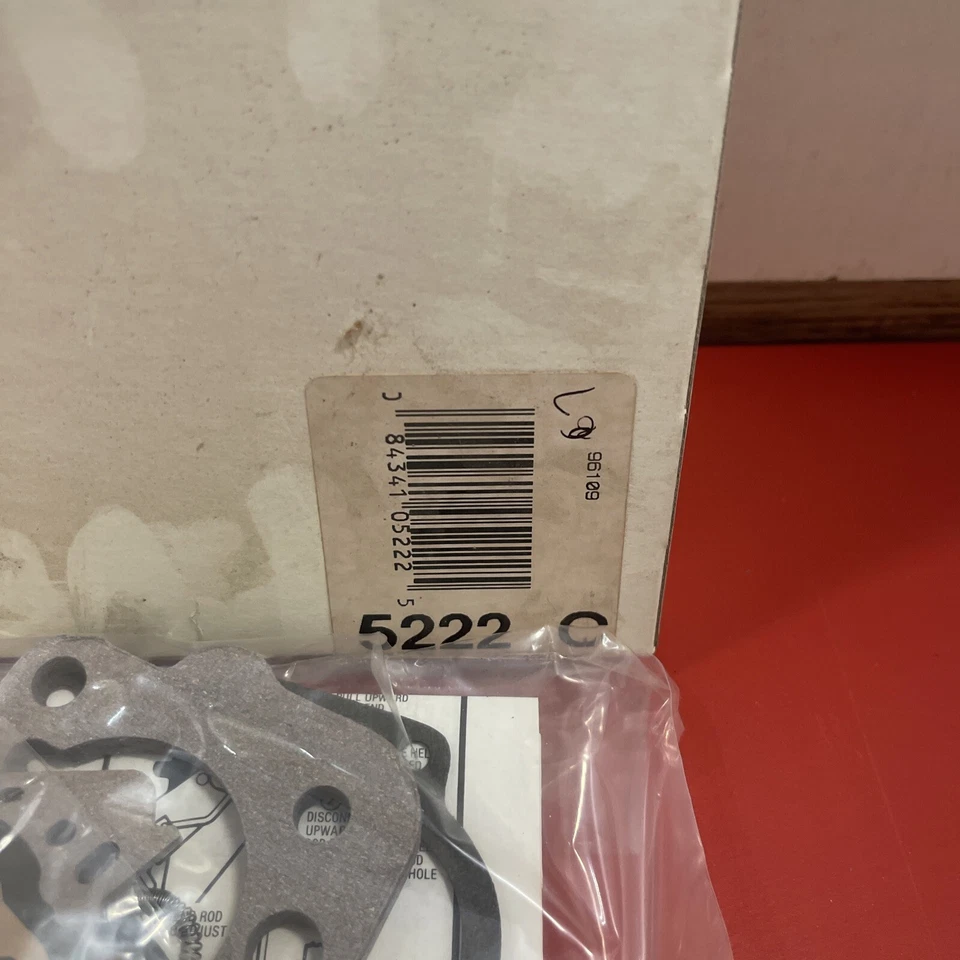 Tomco 5222C Carburetor/Fuel System Repair Kit 1971-89 Chevrolet Rochester 2-BBL - Image 3 of 3