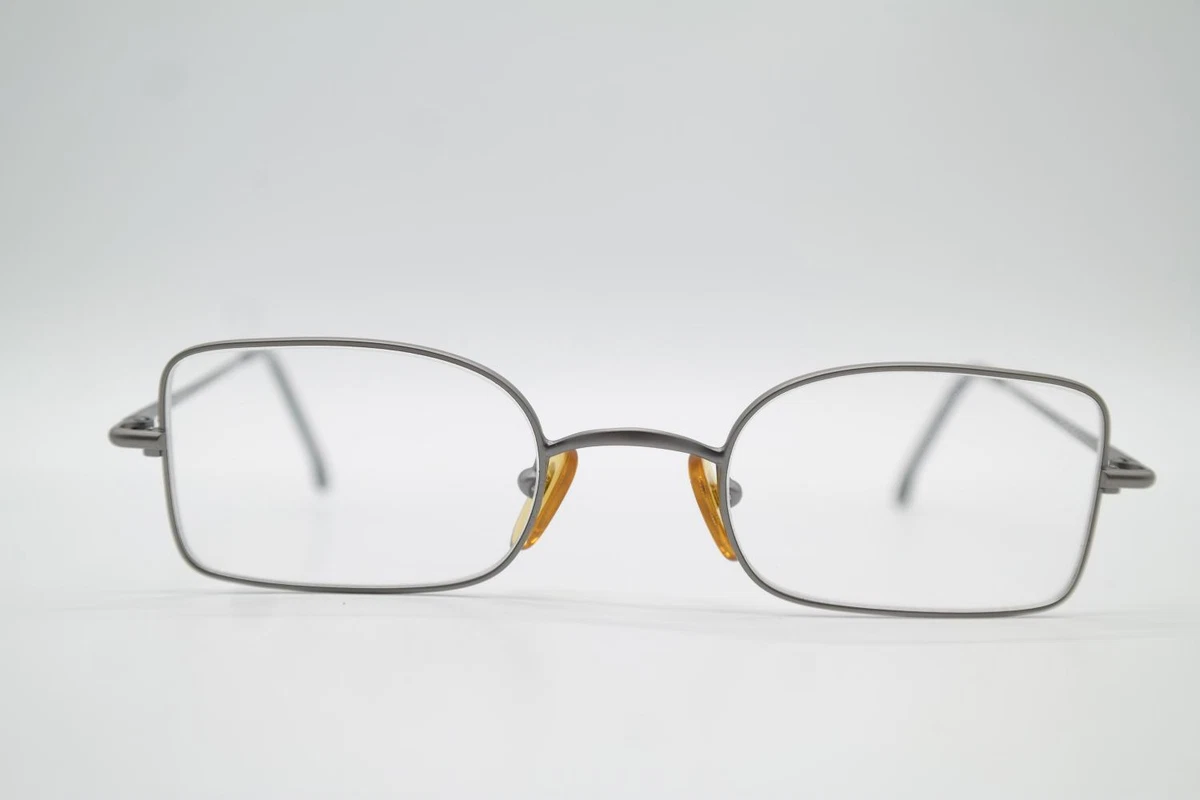 Vintage Proksch s M-19 11 Silver Angular Sunglasses Frame Eyeglasses NOS