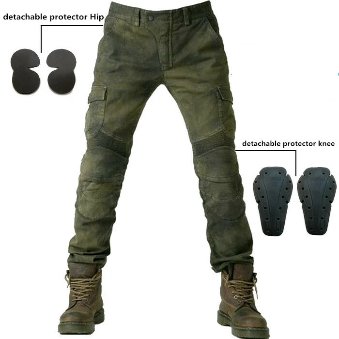 Green moto store jeans