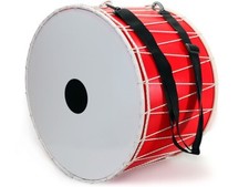 Oriental 51 cm Davul Dhol Drum Percussion 100% Handmade Red