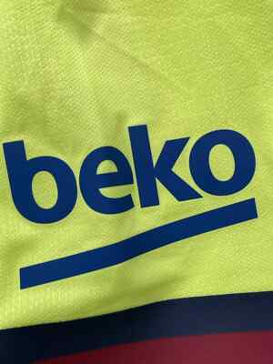 2018/19 Barcelona Away Jersey #10 Messi Small Nike Soccer