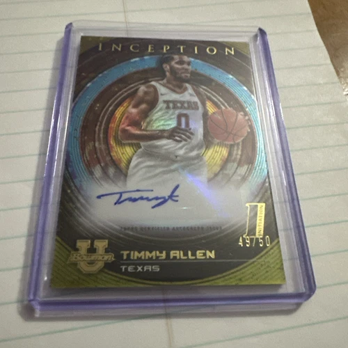 -23 Bowman University Inception - Timmy Allen - Prospect Auto TEXAS /50