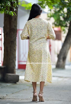 Abito Vintage In Cotone Con Fiori - Italia - Foto 12