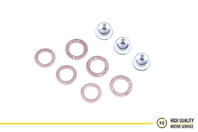 Injector Seal Kit With Heat Shield For Kubota 19077-53650 D1105, 3 Cylinder.