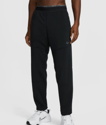 Nike Pro Dri-Fit Men's Fleece Training Pants DV9910-010 Size 4XL XXXL Black $90