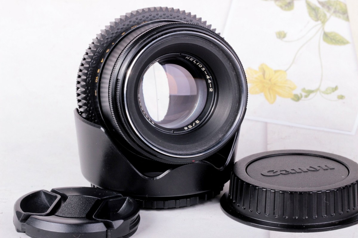 HELIOS 44-2 2/58mm Soviet lens ANAMORPHIC Cine mod lens + adapter