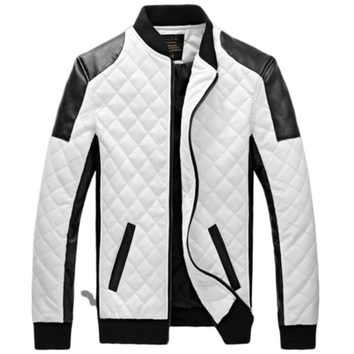 Chaqueta de cuero de PU para mujer, traje de abrigo pequeño con cuel \u003d |  Linio Chile - GE018FA011MNLLACL