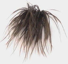 LULU SPIKY HAIR SCRUNCHIE PONYTAIL HOLDER HAIRPIECE EXTENSIONS STRAIGHT SHORT