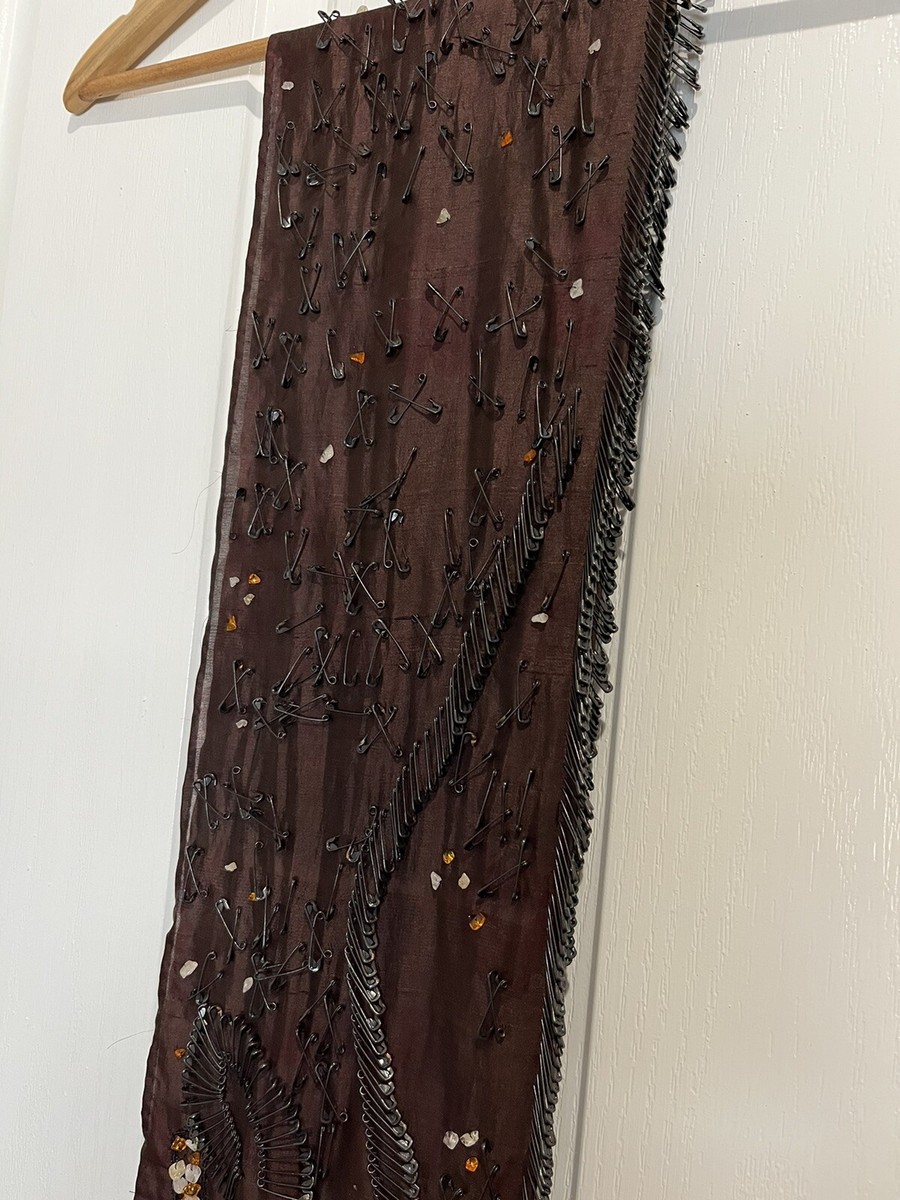 VIP【関税送料無料】希少 DRIES VAN NOTEN DARK BROWN SCARF Dries Van Noten Scarf | eBay